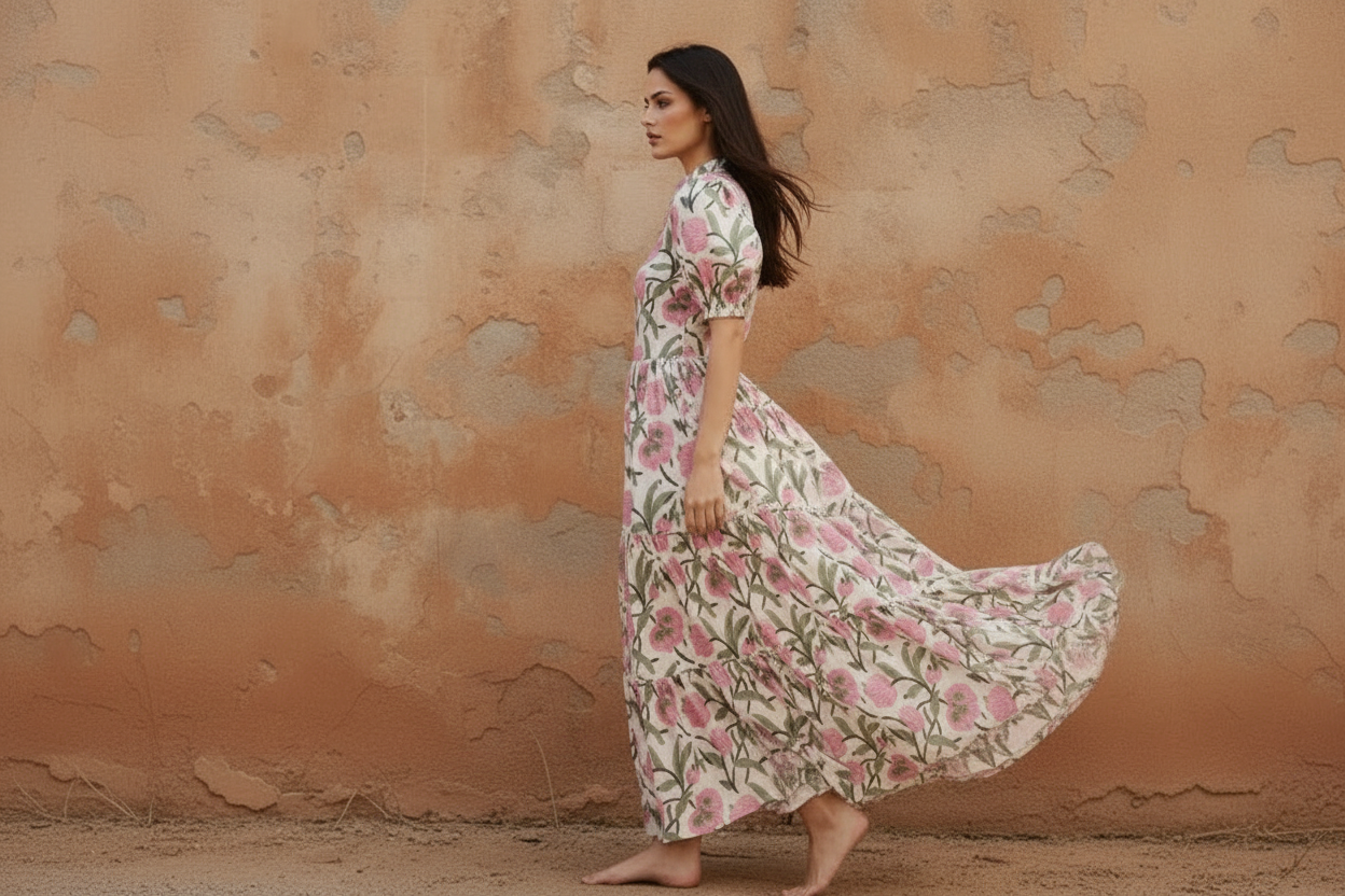 CHARLESTON midi dress