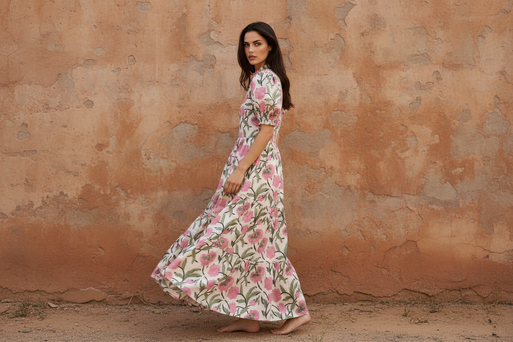 CHARLESTON midi dress