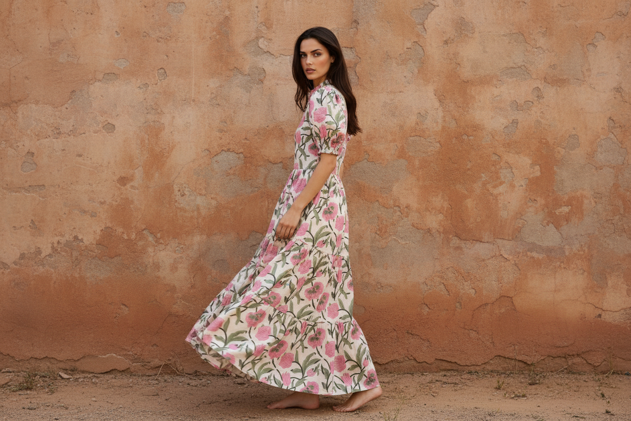 CHARLESTON midi dress