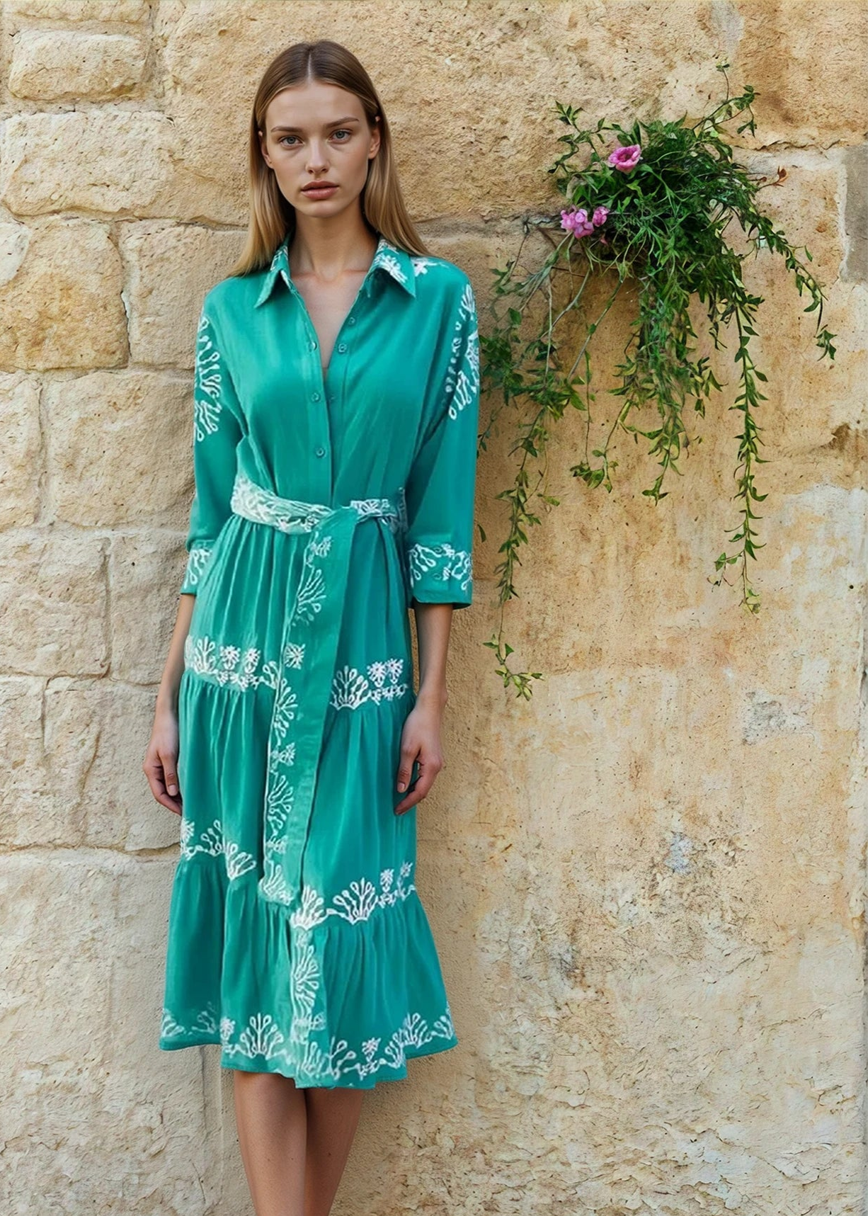 SAN PELLE midi dress